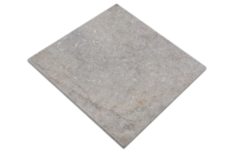 Azulejo Travertino piedra natural plata blanco gris claro azulejo de piedra natural plata aspecto antiguo azulejo de suelo azulejo de pared cocina - MOSF-45-47030