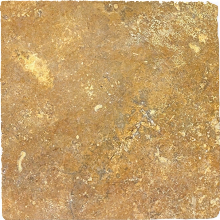 Azulejo travertino piedra natural oro amarillo azulejo de piedra natural marrón dorado aspecto antiguo azulejo de suelo azulejo de cocina pared - MOSF-45-51030