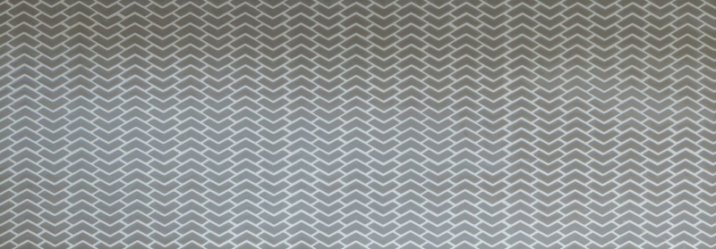 Mosaico de vidrio sostenible pared revestimiento azulejo backsplash reciclado espiga esmalte gris-marrón mate MOS140-HB35G