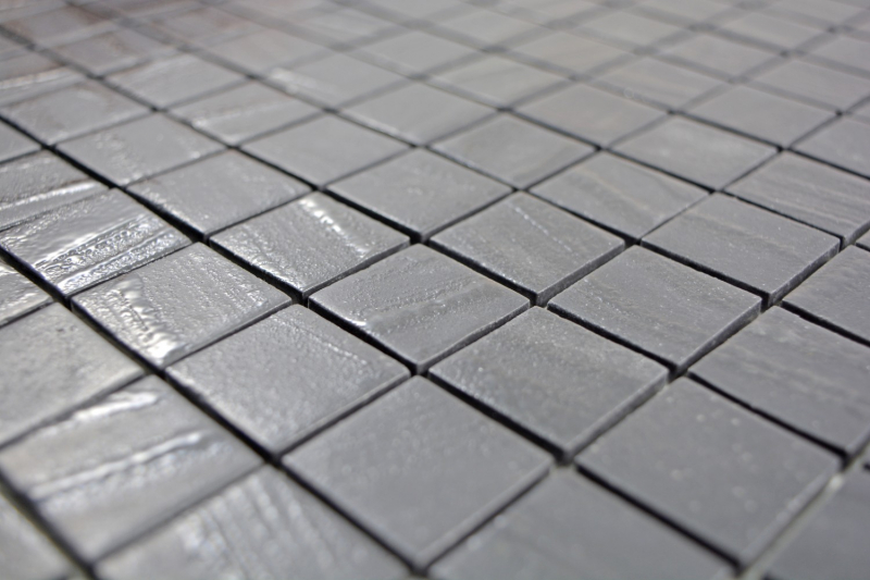 Muestra de mano mosaico ECO Reciclaje GLAS ECO negro antracita MOS360-03_m