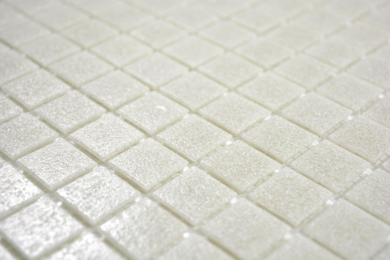 Muestra de mano mosaico azulejo vidrio gris claro pared azulejo baño azulejo ducha splashback azulejo backsplash MOS200-A05-N_m