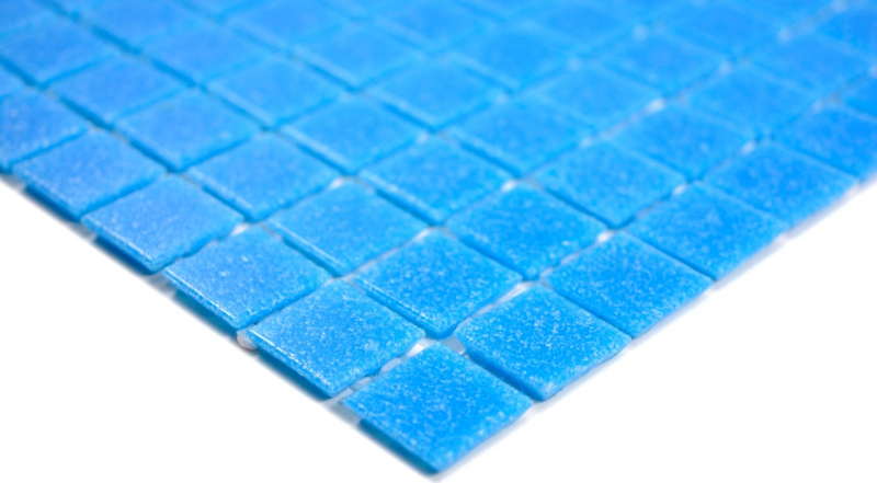 Muestra de mano mosaico azulejo vidrio azul pared azulejo baño azulejo ducha splashback azulejo backsplash MOS200-A14-N_m