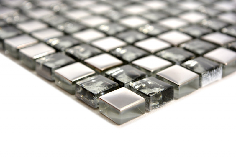 Mosaico de vidrio mosaico de vidrio galvanoplastia de plata BAÑO WC cocina PARED MOS92-0218