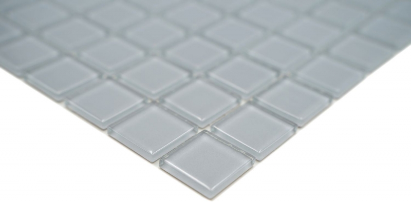 Mosaico de azulejos de vidrio mosaico gris claro piscina mosaico piscina mosaico MOS60-0204