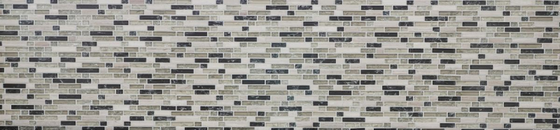 Muestra de mano mosaico azulejo azulejo backsplash translúcido gris-verde compuesto vidrio mosaico Crystal piedra gris-verde MOS87-V1352_m