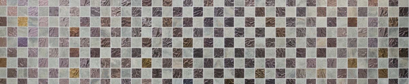 Muestra de mano mosaico azulejo azulejo backsplash gris translúcido mosaico de vidrio Crystal diseño de piedra cuarcita gris MOS88-CR73_m
