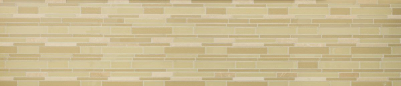 Muestra de mano mosaico azulejo Azulejo espejo translúcido beige mosaico de vidrio compuesto Piedra de cristal beige MOS67-GV14_m