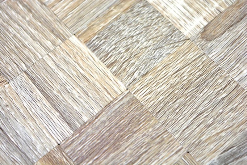 mosaico autoadhesivo ALU gris claro metal efecto madera MOS200-2222