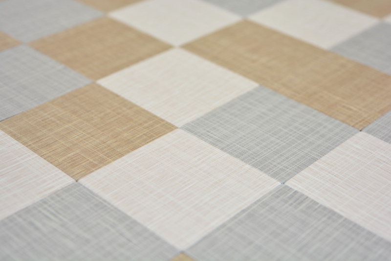 Azulejos autoadhesivos aspecto textil Azulejos adhesivos decorativos adhesivos de pared