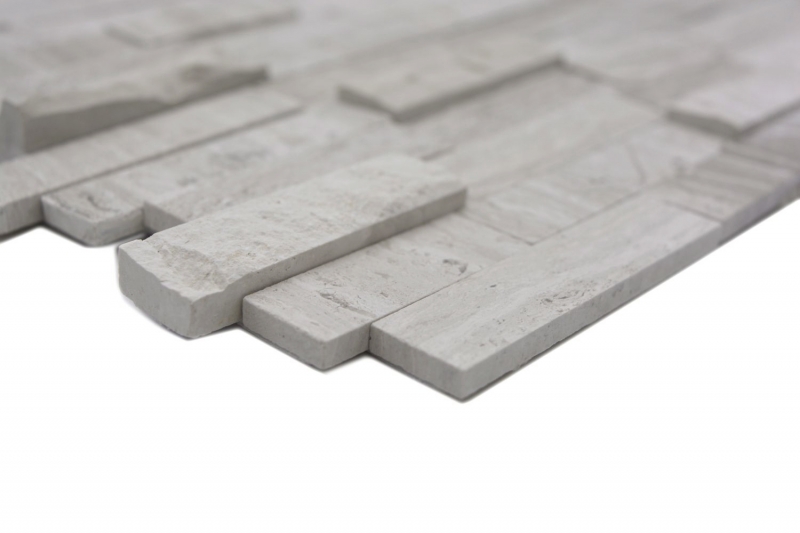 Piedra natural autoadhesiva mármol azulejos de pared cocina splashback paneles de pared DIY MOS200-0120