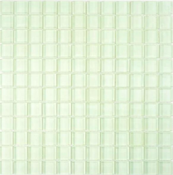 Mosaico de vidrio azulejos de mosaico verde pastel fluorescente pared azulejos backsplash azulejos de cocina azulejos de baño WC - MOS88-0104