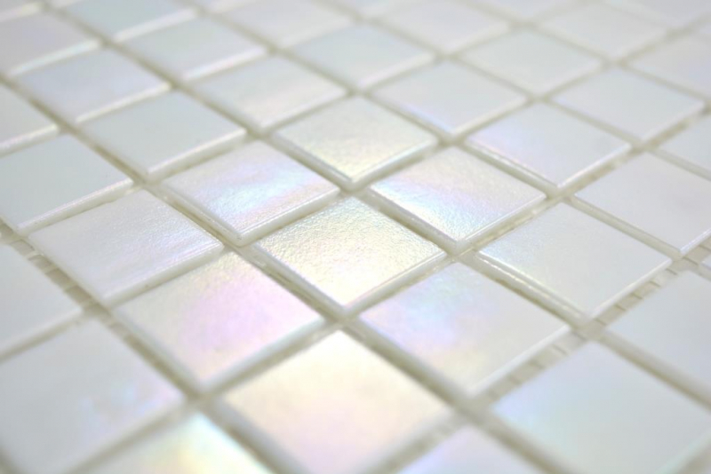 Muestra de mano de vidrio mosaico de vidrio iridio pared azulejo backsplash cocina baño MOS240-WA02-N_m
