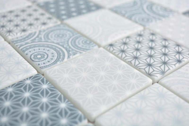 Muestra de mano GLASS mosaico ECO azul pared azulejo backsplash cocina baño mosaico azulejo pared azulejo backsplash cocina baño MOS16-0104_m