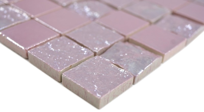 Azulejo de mosaico de cerámica exclusiva Japón rosa rosa pared azulejo backsplash cocina baño aseo - MOS18-1111
