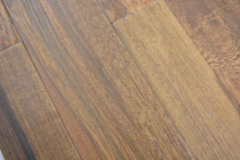 autoadhesivo paneles de pared vinilo papel de aluminio beige marrón aspecto madera roble pared trasera panel de pared cocina azulejo backsplash MOS200-W2213_f
