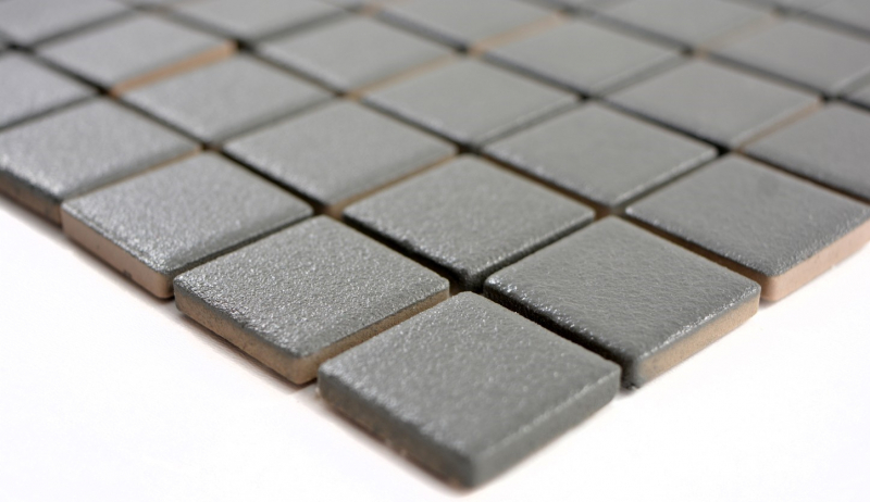 Muestrario pintado a mano mosaico RUTSCHEMMEND RUTSCHSICHER suelo gris pizarra mate MOS18-0222-R10_m