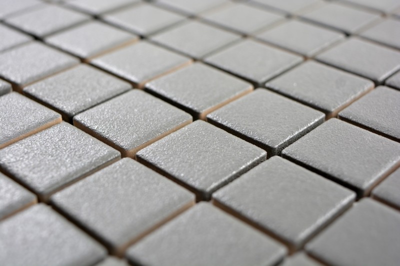 Mosaico de cerámica mosaico azulejos RUGGED RUGGED SAFE suelo pizarra gris mate azulejo backsplash - MOS18-0222-R10