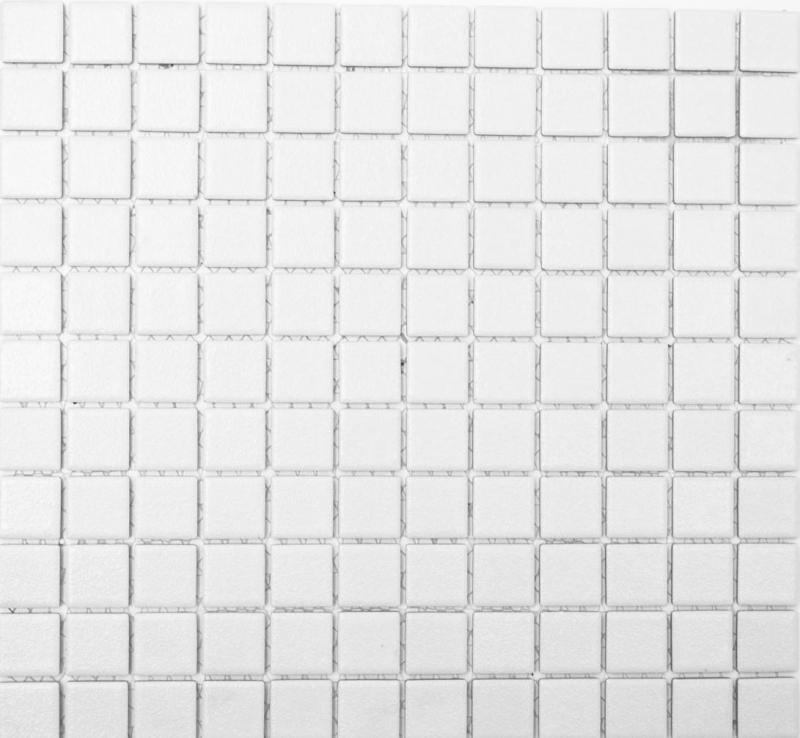 Muestra de mano mosaico azulejo SLIPPROOF SLIPPROOF FLOOR WALL OLD WHITE MOS18-0102-R10_m