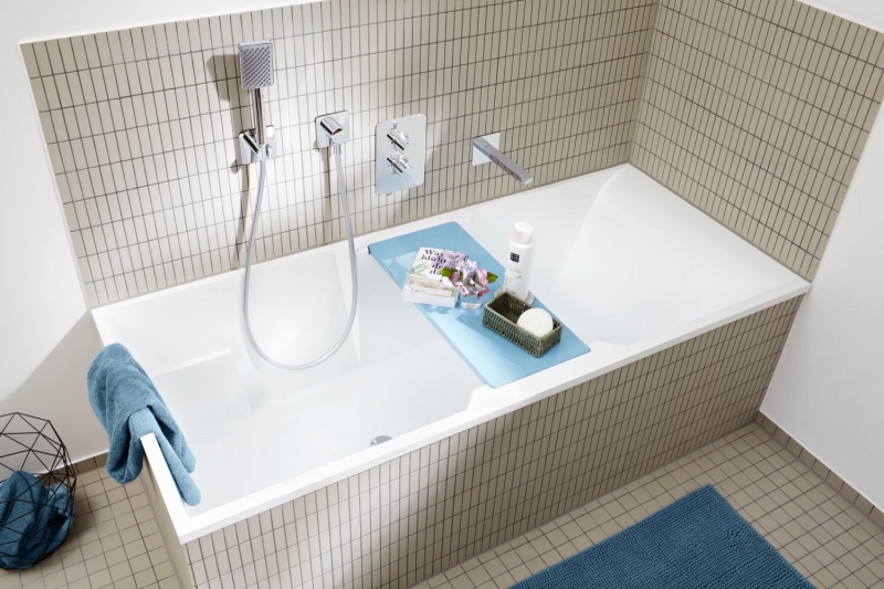 Rod mosaico de cerámica de color beige claro sin esmaltar antideslizante plato de ducha azulejos azulejos de baño - MOS24B-1211-R10