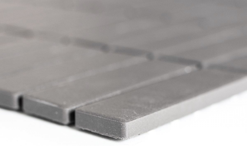 Vara mosaico azulejo cerámica gris marrón barro sin esmaltar antideslizante plato de ducha baño azulejo cocina baño - MOS24-CUST051