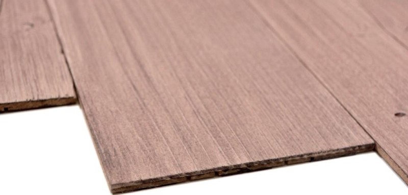Paneles de madera autoadhesivos panel de pared panel de pared de madera beige - MOS170-W021 ( 9 piezas)