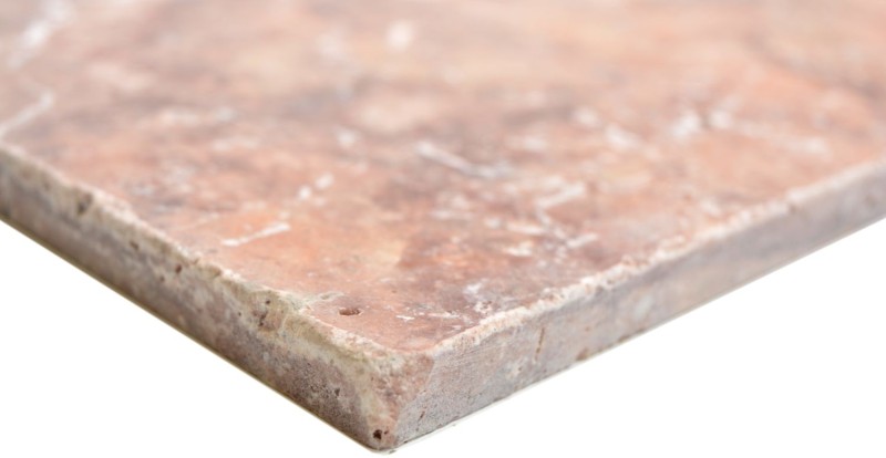Azulejo de piso Rossoverona rose teracotta aspecto antiguo travertino mosaico azulejo pared azulejo backsplash cocina cuarto de baño - MOSf-45-45061
