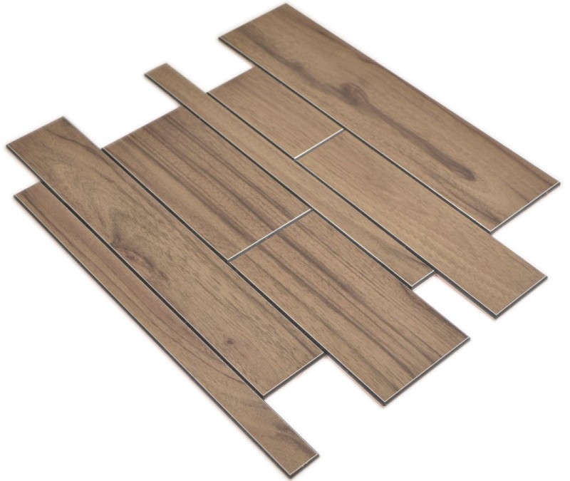 Papel pintado de madera panel decorativo autoadhesivo pared tatuaje salpicadero de cocina revestimiento de techo MOS200-52WDL
