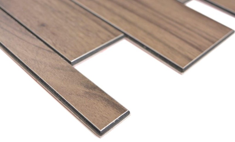 Papel pintado de madera panel decorativo autoadhesivo pared tatuaje salpicadero de cocina revestimiento de techo MOS200-52WDL