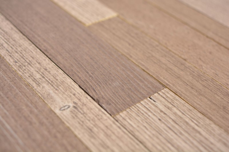 autoadhesivo paneles de madera real compuesto beige marrón HSC madera pared azulejos backsplash cocina splashback MOS170-PW1