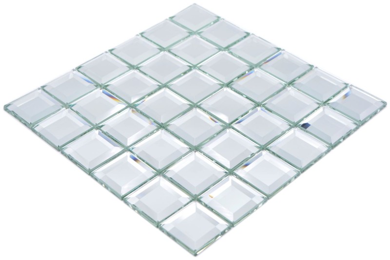 Mosaico de vidrio mosaico azulejos espejo plata mosaico azulejos espejo azulejos cocina ducha baño