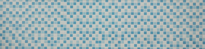Muestra de mano piscina mosaico mosaico azulejo cerámica azul blanco brillante pared de ducha MOS18-0407_m
