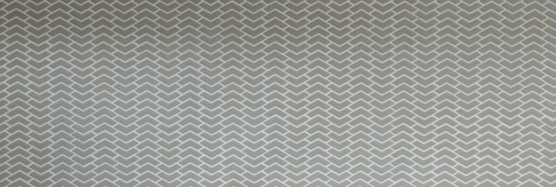 Muestra de mano mosaico ECO Reciclaje VIDRIO Espiga Esmalte crema mate MOS140-HB33C_m
