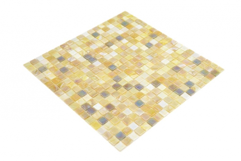 Muestra de mano azulejo de mosaico de vidrio de color arena azulejo de pared azulejo de baño azulejo ducha splashback azulejo backsplash MOS58-1204_m