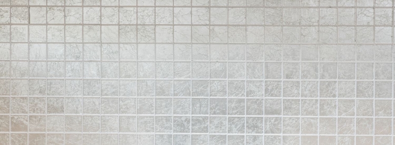 Muestra de mano azulejo mosaico Mosaico de vidrio translúcido Estructura de plata cristal BAÑO WC Cocina PARED MOS68-4SB21_m