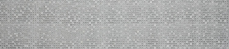 Muestra de mano azulejo mosaico Azulejo espejo translúcido blanco Mosaico de vidrio Piedra de cristal blanco MOS92-0102_m