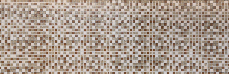 Muestra de mano mosaico azulejo azulejo backsplash translúcido beige vidrio mosaico cristal piedra beige MOS92-1204_m