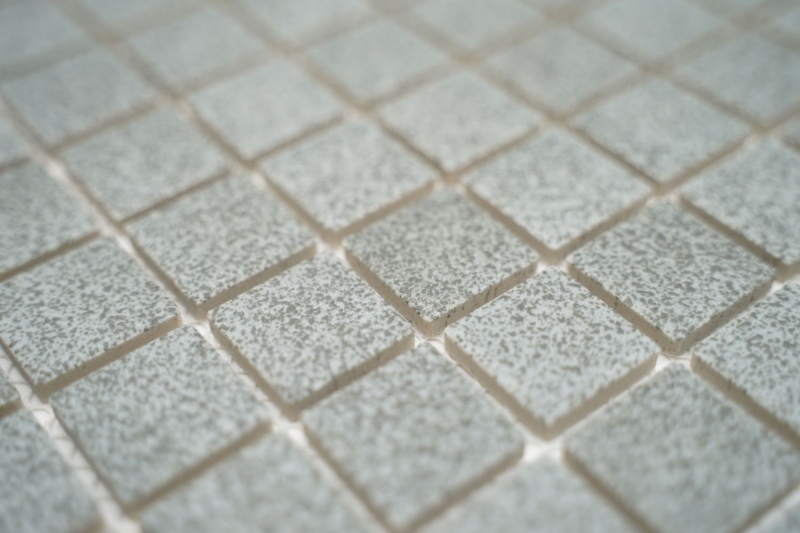 Muestra de mano mosaico azulejo SLIP-SAVE DUCHA POT STEIN GREY MATT MOS18-0208-R10_m