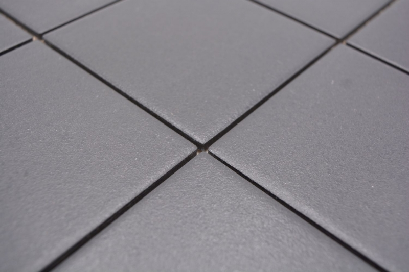 Muestra de mano azulejo mosaico cerámica gris negro plato de ducha azulejo de suelo MOS22-0302-R10_m