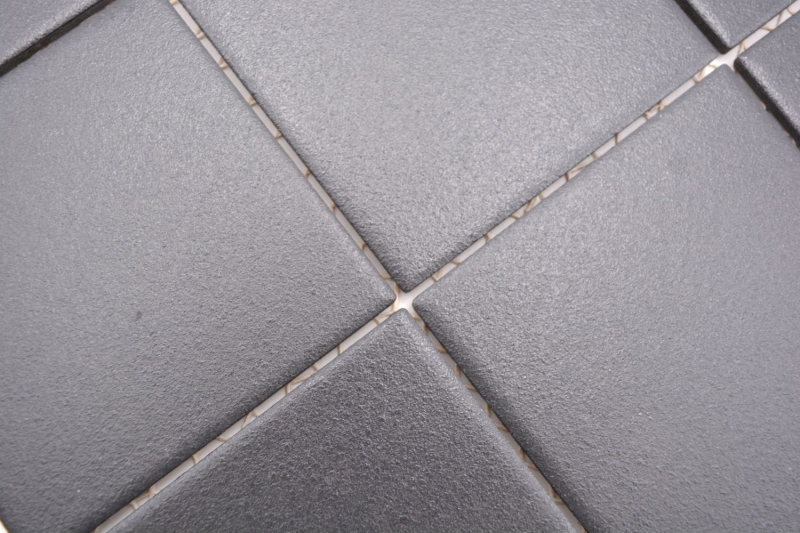 Muestra de mano azulejo mosaico cerámica gris negro plato de ducha azulejo de suelo MOS22-0302-R10_m