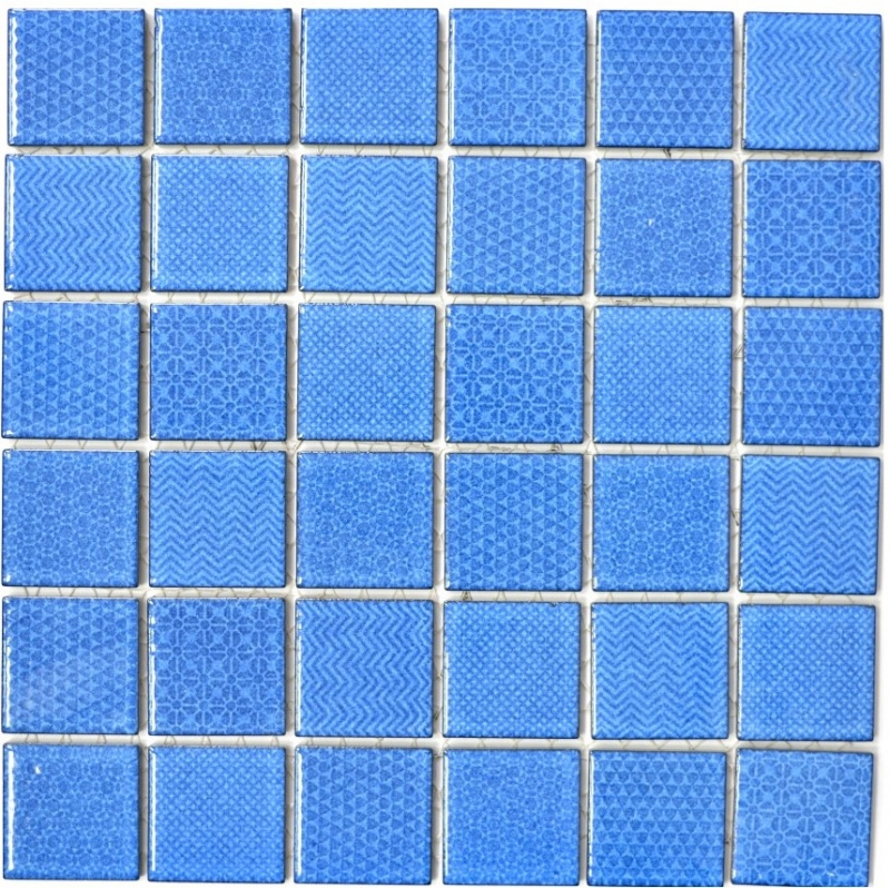 Azulejos de mosaico AQUA AZUL BAÑO piscina azulejos backsplash ducha baño azulejos cocina backsplash MOS16-0404_f | 10 esteras de mosaico