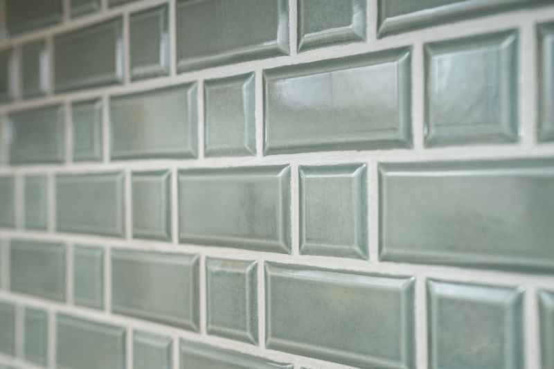 Metro Subway azulejos de mosaico de cerámica azulejo backsplash pared de la cocina gasolina MOS26WM-0218_f | 10 esteras de mosaico