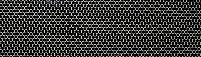 Azulejos de mosaico de cerámica hexágono negro brillante azulejos de la pared azulejos de baño MOS11A-0302_f | 10 esteras de mosaico