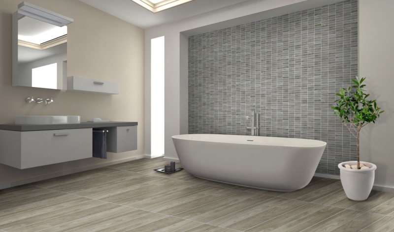 Mosaico de azulejos de cerámica varillas de piedra mirada gris azulejo de la pared azulejos de baño MOS24-STSO23_f | 10 esteras de mosaico
