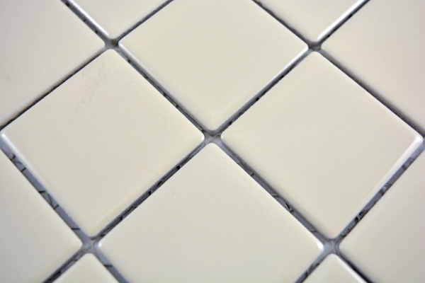 Mosaico de azulejos de color beige magnolia azulejos backsplash cocina splashback brillante MOS14-1902_f