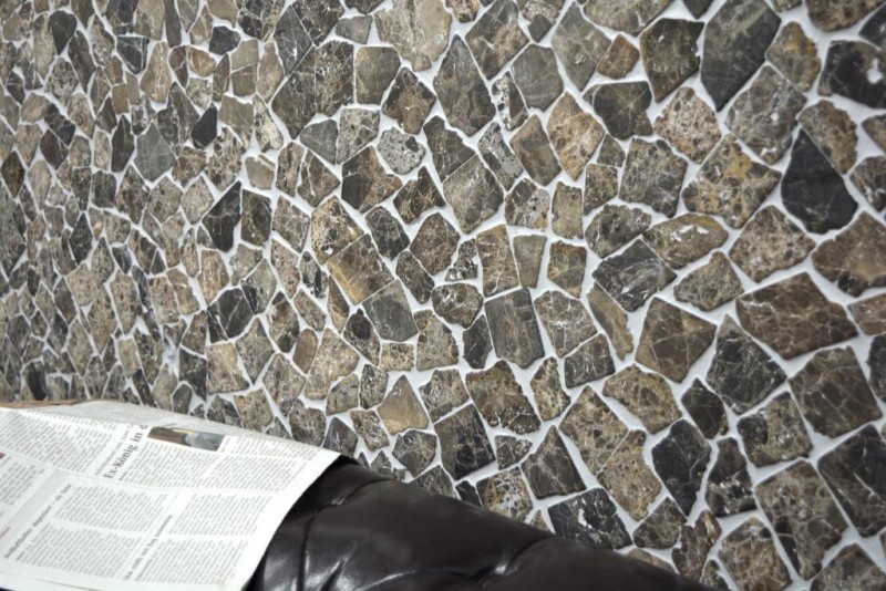 Mosaico de mármol piedra natural beige cantera Ciot Castanao MOS44-30-180_f