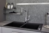 Azulejo de mosaico SLIP-SAVE CUENCA DE LA DUCHA STONE GREY MATT MOS18-0208-R10_f