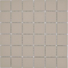 Mosaico de azulejos de cerámica de color beige claro magnolia sin esmaltar RUTSCHEMMEND MOS14B-1211-R10_f