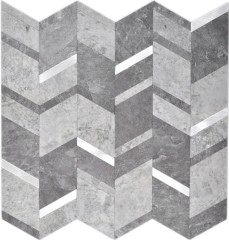 Flecha vinilo aspecto piedra gris plata oscuro autoadhesivo MOS200-4CDG_f