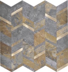 Flecha vinilo aspecto piedra óxido oro autoadhesivo MOS200-48MRG_f