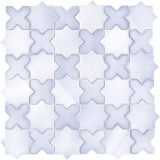 Azulejo mosaico cerámica mosaico combinación mezcla gris mate azulejo backsplash cocina MOS13-SXS05_f